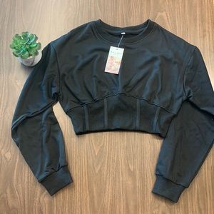Halara cropped sweater